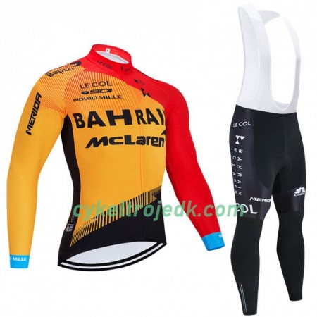 Cykeltrøje Langærmet 2020 Team Bahrain McLaren N001